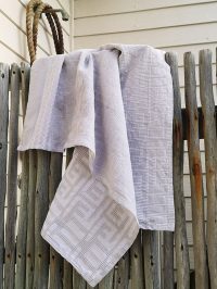 100% cotton jacquard woven Kuba hand towel with ethnic designs