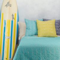 Kuba throw turquoise