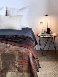 Cotton & Linen Metallic Bogolan Throws & Bedspreads – 2 colours