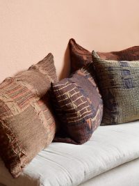 Metallic Bogolan Cushion Cover – 4 colours