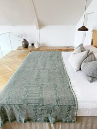 Cotton & Linen Bogolan Bed Throws                                       - 7 colours