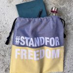 Support Ukraine Drawstring Bag