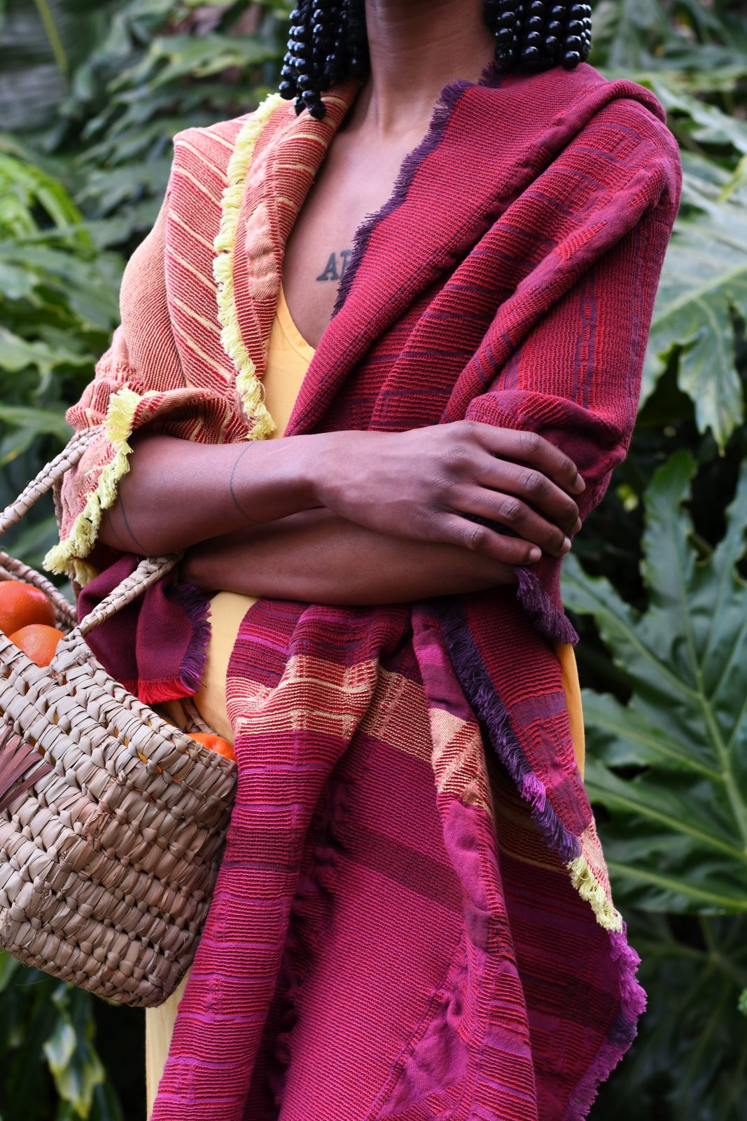 100% Cotton Flamboyant Scarf