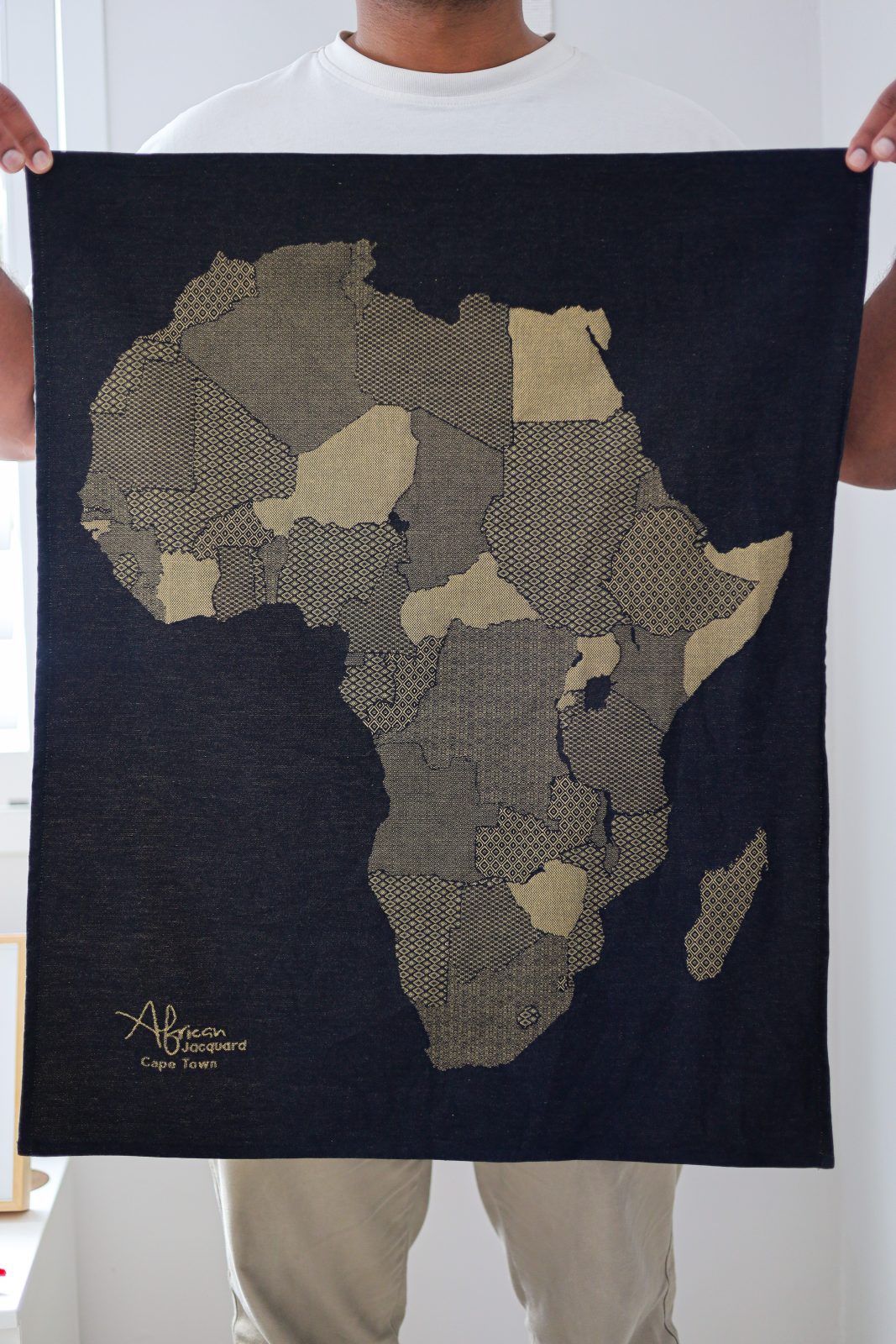 Africa Map Kitchen Towel Home Textiles African Jacquard   IMG 0199202 1 