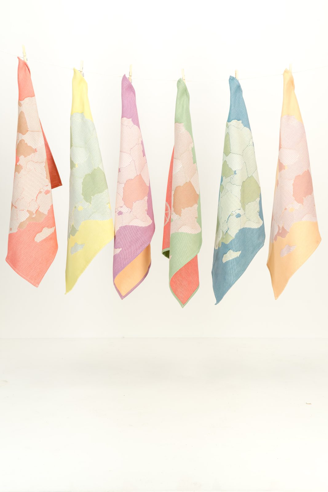 Africa Map Kitchen Towel