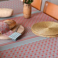 100% Cotton Penta Tablecloth - 4 colours