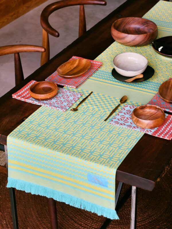 100% Cotton Penta Table Runner