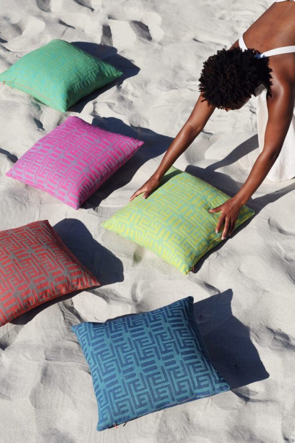 Kuba Summer Cushion Cover Home textiles African Jacquard