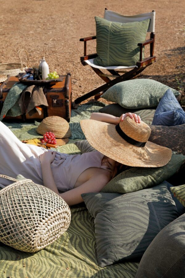 Safari Cushion Cover African Jacquard