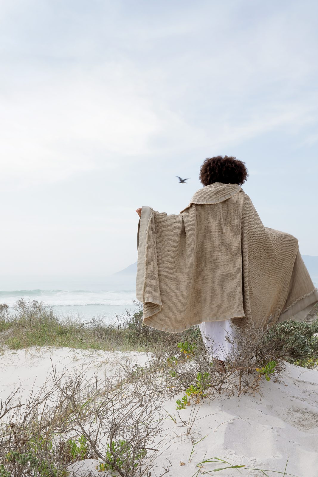 SeaCell & Linen Blanket