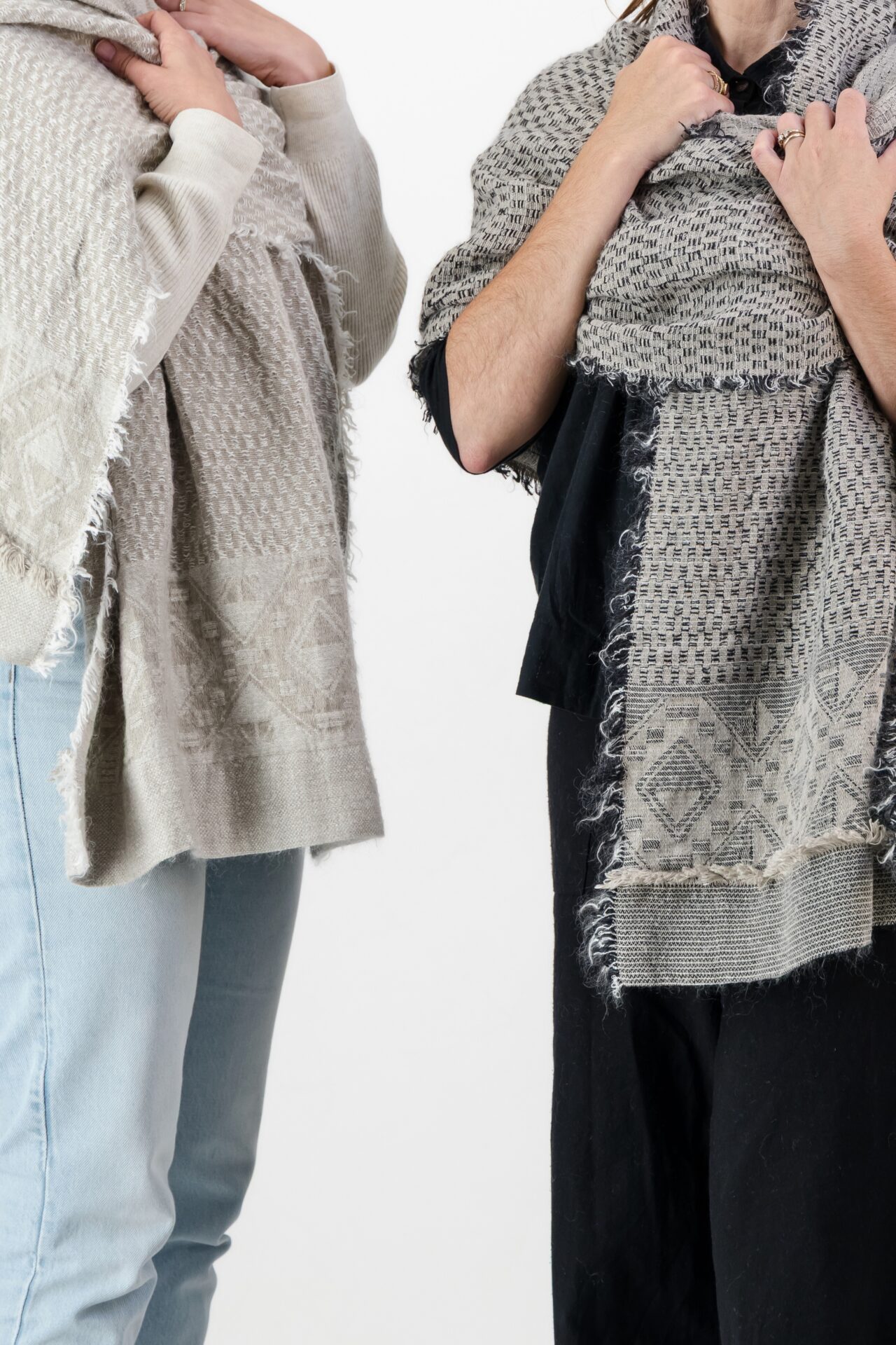 Mohair, Silk & Linen Wrap