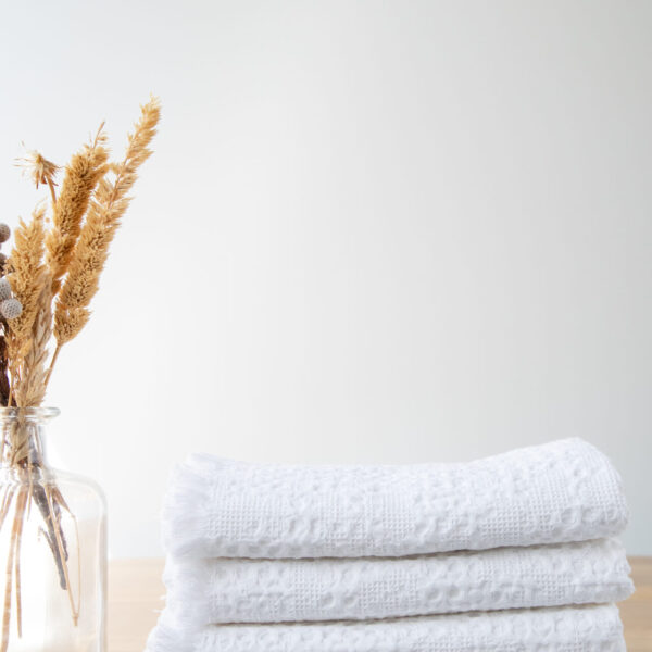 Mixed Waffle hand towels