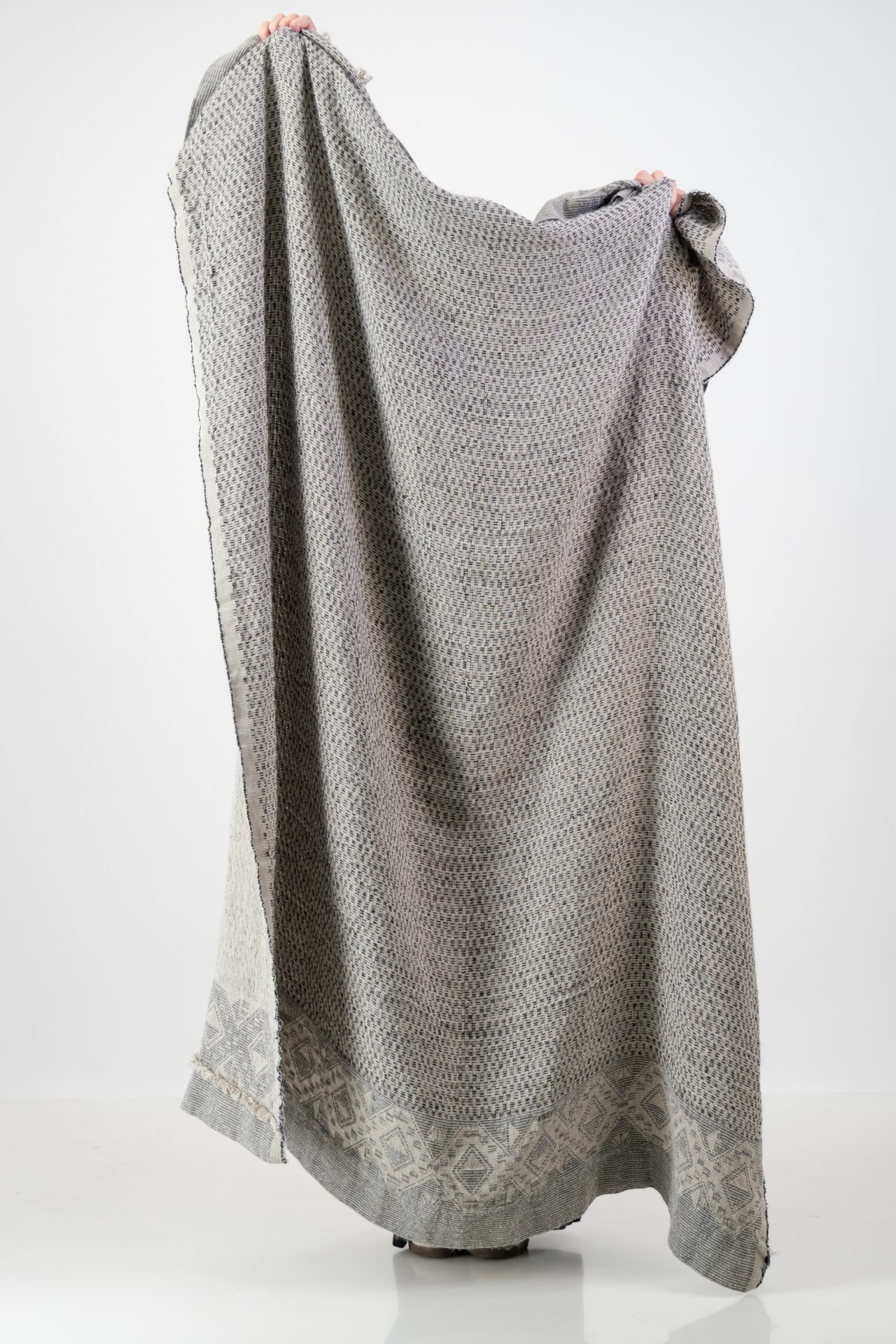 Mohair, Silk & Linen Blanket