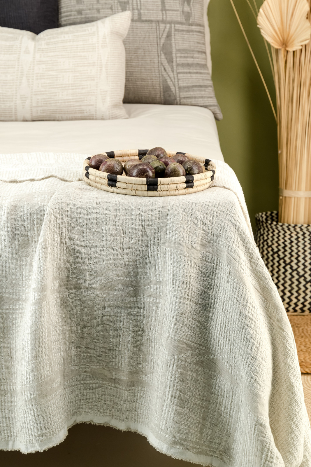 Bogolan Bed Throw