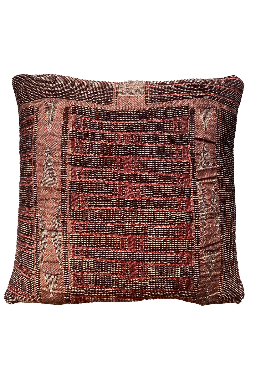 Metallic Bogolan Cushion Cover