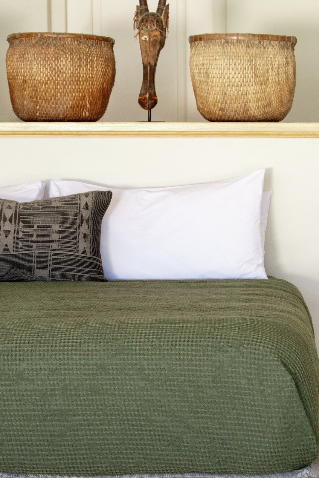 Mixed Waffle Bedspreads