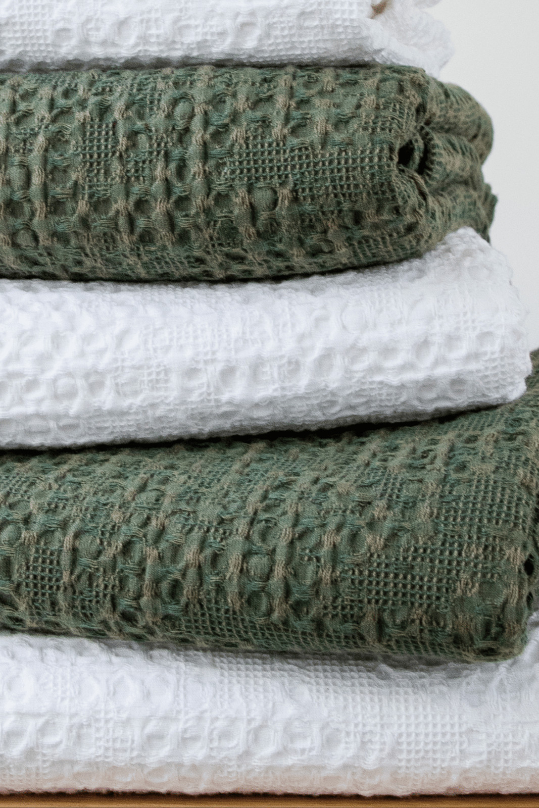 Mixed Waffle Bedspreads