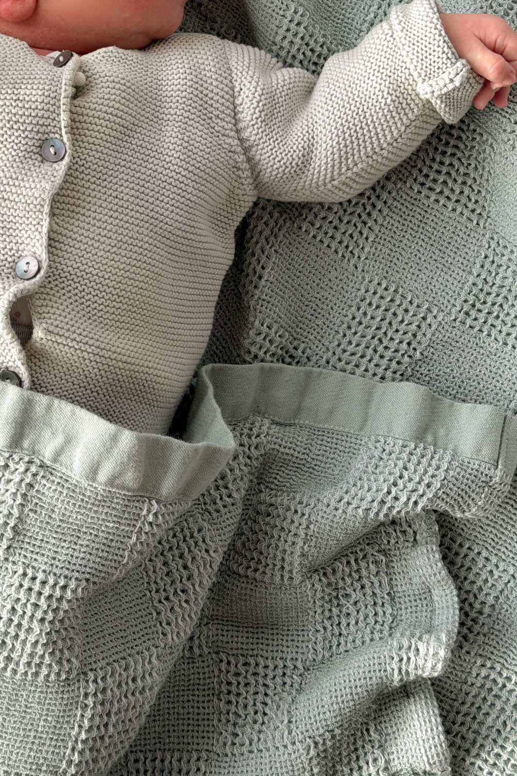 Waffle Check Blanket