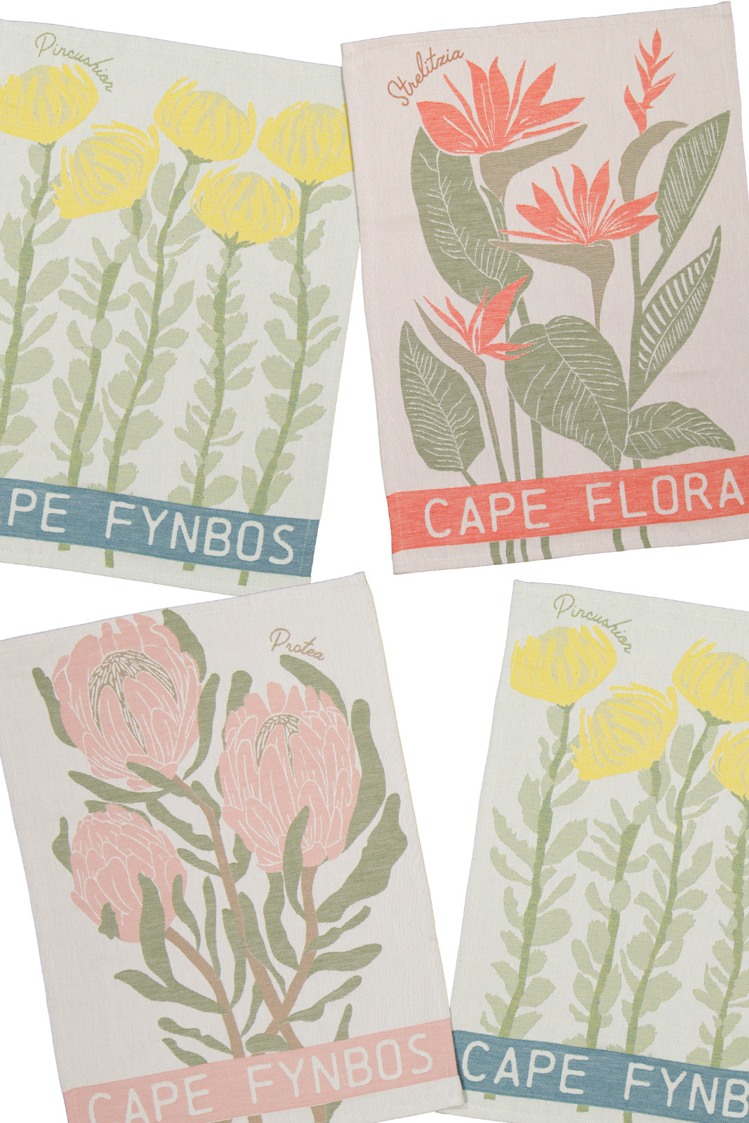 Fynbos Tea Towel