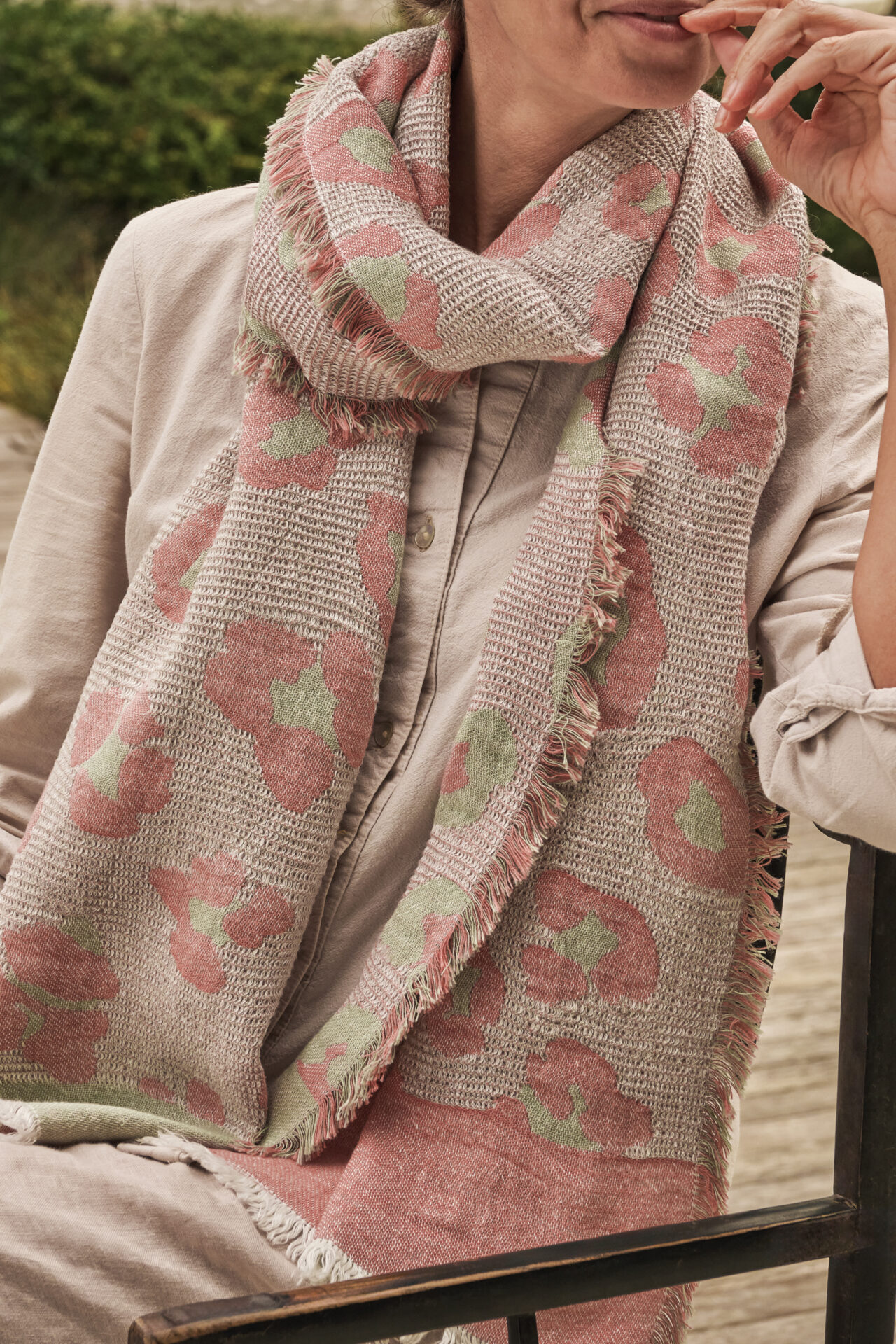 Urban Leopard Scarf