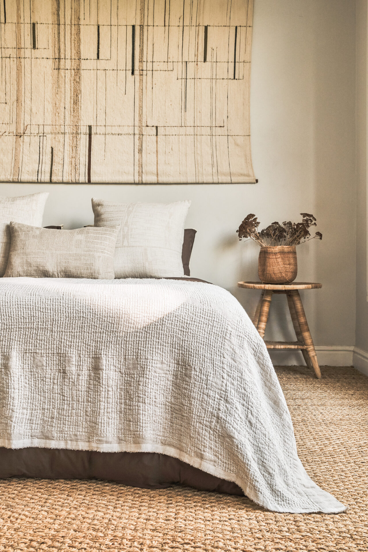 Bogolan Bed Throw